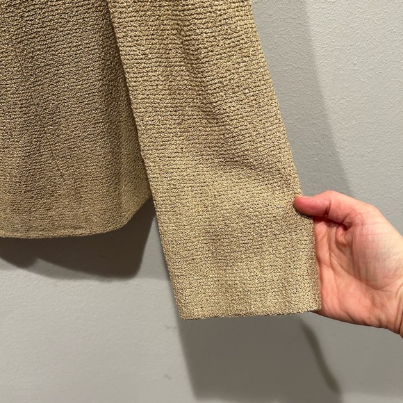 ST JOHN Women's Tan Knit Blazer / Size 4 / - Picture 6 of 12
